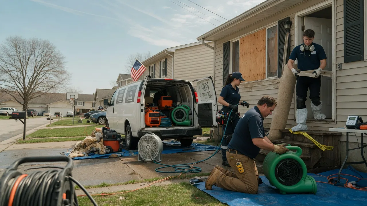 Water Damage Restoration in Mulliken, MI near me